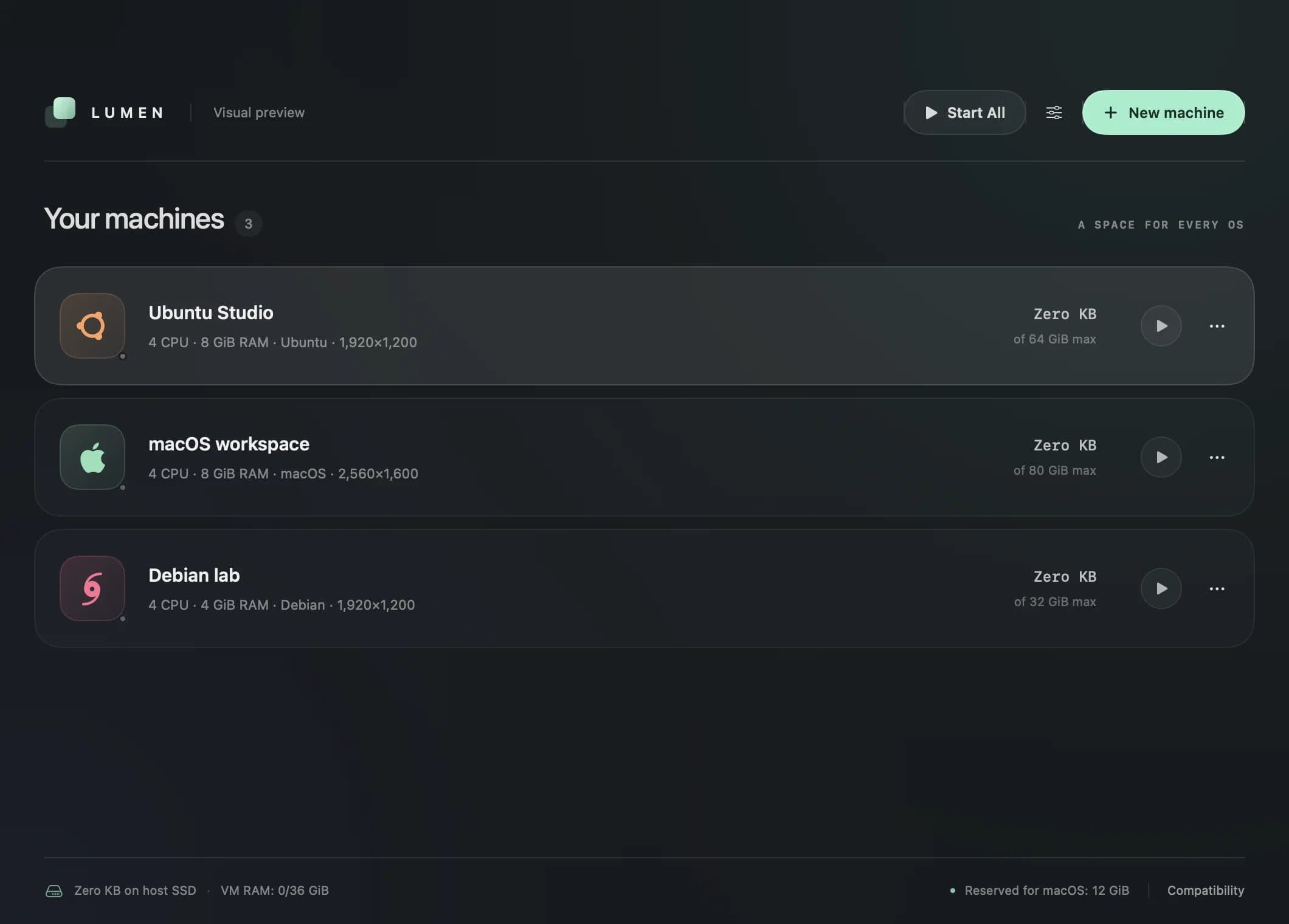 Lumen VM: native virtual machines for Apple Silicon